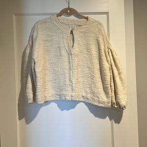 mirth cream colored top